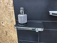 Geesa badkamer accessoires chrome/zwart (11x) - afbeelding 5 van  22