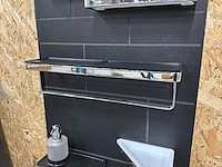 Geesa badkamer accessoires chrome/zwart (11x) - afbeelding 22 van  22