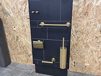 Geesa badkamer accessoires goud (6x) - afbeelding 2 van  5