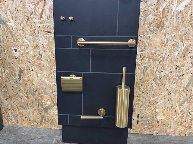 Geesa badkamer accessoires goud (6x) - afbeelding 4 van  5