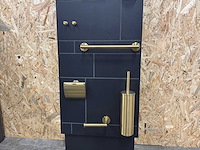 Geesa badkamer accessoires goud (6x) - afbeelding 1 van  5