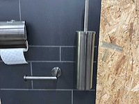 Geesa badkamer accessoires gunmetal (6x) - afbeelding 12 van  13