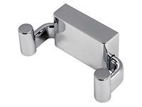 Geesa handdoekhaak chroom (18x) - afbeelding 1 van  4