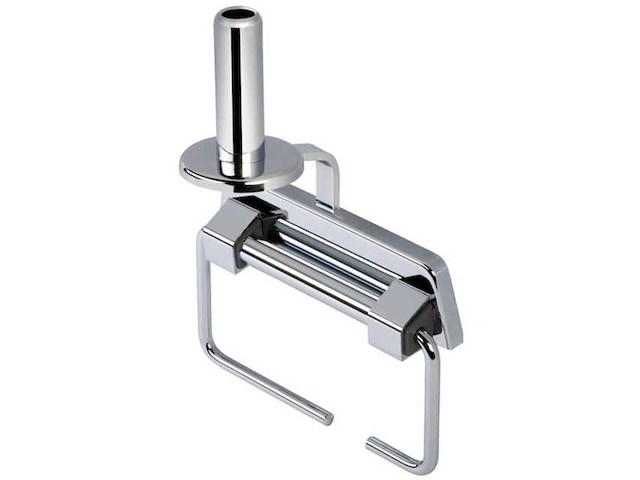Geesa standard toiletrolhouder met reserverolhouder (4x) - afbeelding 1 van  4