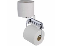 Geesa standard toiletrolhouder met reserverolhouder (4x) - afbeelding 2 van  4