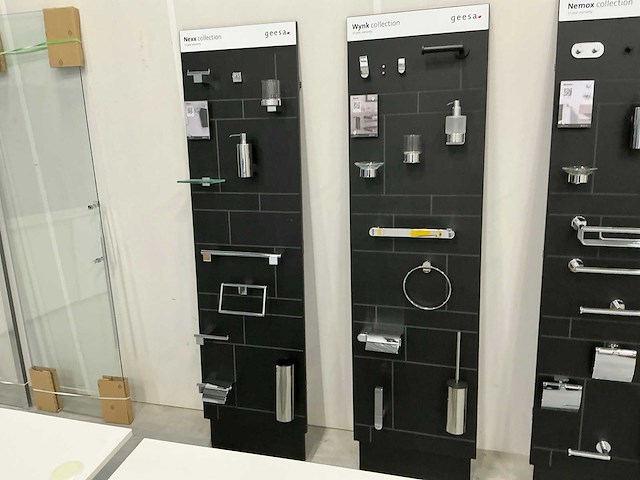 Geesa toiletaccessoire demoplaat (5x) - afbeelding 3 van  6