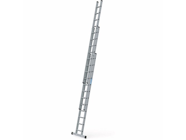 Gefelste opsteekladder 3-delig 3 x 12 sporten zarges, everest 3de 44853 - afbeelding 1 van  5