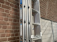 Gefelste opsteekladder 3-delig 3 x 12 sporten zarges, everest 3de 44853 - afbeelding 4 van  5