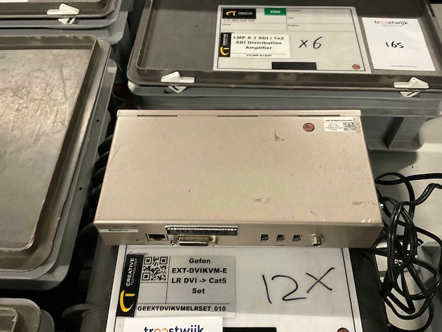 Gefen ext-dvikm-e lr dvi dvi naar cat5 set (12x) - afbeelding 2 van  4