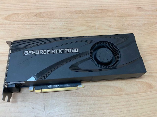 Geforce - rtx 2080 8gb - geforce rtx 2080 - gaming videokaart - afbeelding 1 van  4