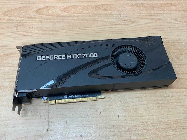 Geforce - rtx 2080 8gb - videokaart - afbeelding 1 van  4