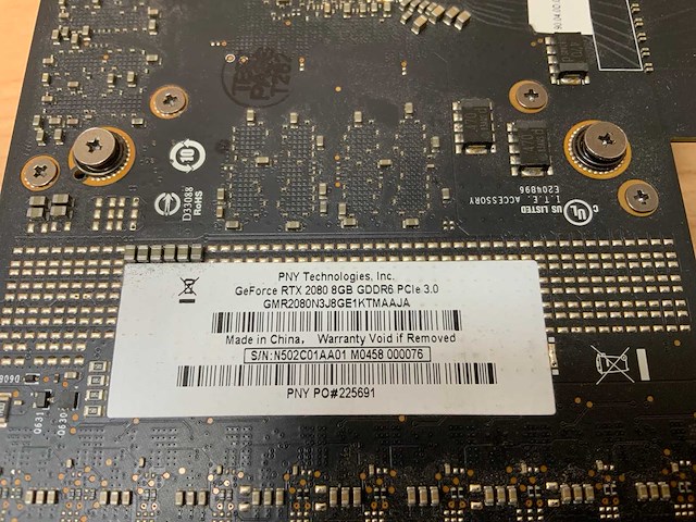 Geforce - rtx 2080 8gb - videokaart - afbeelding 4 van  4
