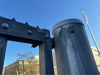 Gegalvaniseerd hekwerk (5,80x2,00 mtr) - afbeelding 5 van  8