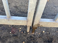 Gegalvaniseerd hekwerk (5,80x2,00 mtr) - afbeelding 2 van  12