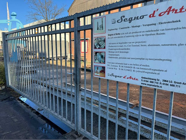 Gegalvaniseerd hekwerk (7,90x2,00 mtr) - afbeelding 7 van  11