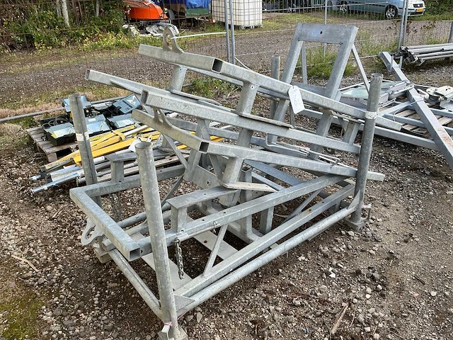 Gegalvaniseerd muurframe (5x) - afbeelding 1 van  6