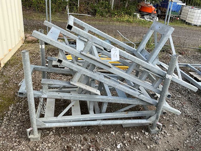 Gegalvaniseerd muurframe (5x) - afbeelding 2 van  6
