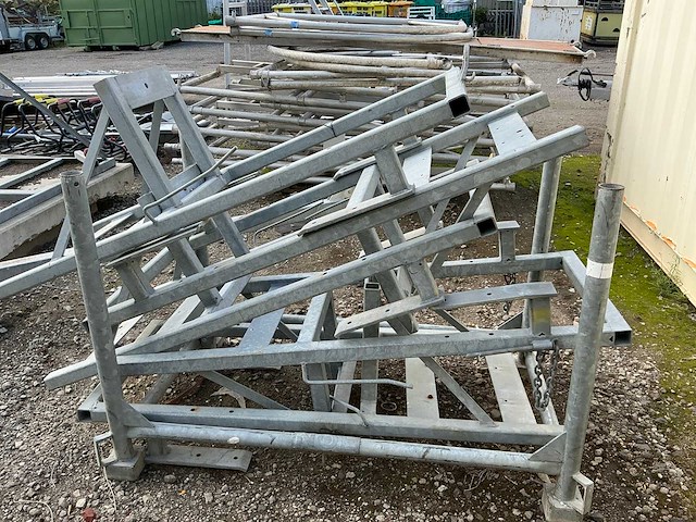 Gegalvaniseerd muurframe (5x) - afbeelding 3 van  6