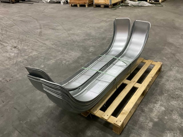 Gegalvaniseerd tandemas spatbord (15x) - afbeelding 3 van  8