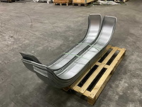 Gegalvaniseerd tandemas spatbord (15x) - afbeelding 3 van  8