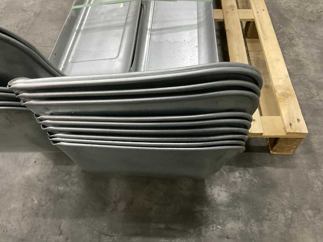 Gegalvaniseerd tandemas spatbord (15x) - afbeelding 4 van  8