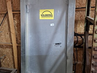 Gegalvaniseerde deur met kozijn - afbeelding 2 van  4