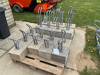 Gegalvaniseerde fietsenrek (17x) - afbeelding 3 van  3