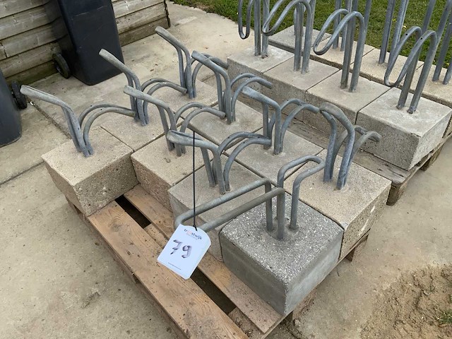 Gegalvaniseerde fietsenrek (17x) - afbeelding 1 van  3