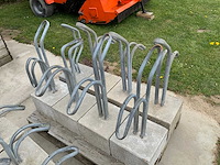 Gegalvaniseerde fietsenrek (17x) - afbeelding 2 van  3