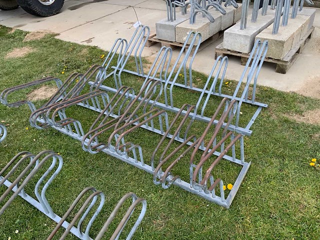 Gegalvaniseerde fietsenrek (4x) - afbeelding 2 van  2