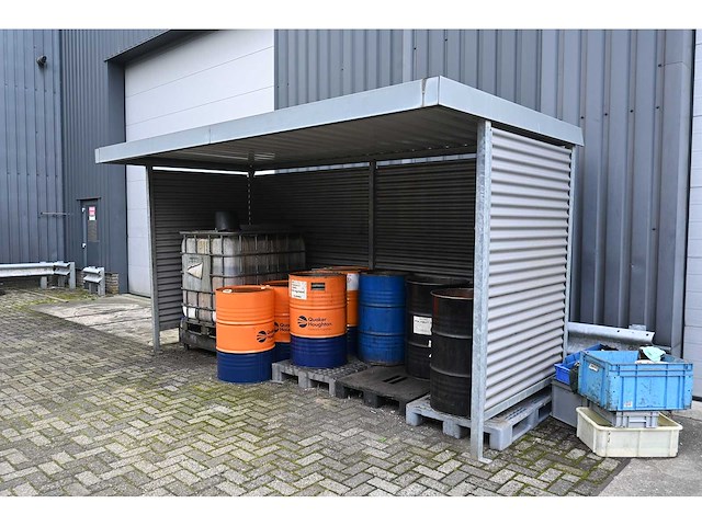 Gegalvaniseerde opslaghok - afbeelding 1 van  4