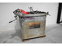 Gegalvaniseerde stapelbak inclusief diverse slangen - afbeelding 1 van  7