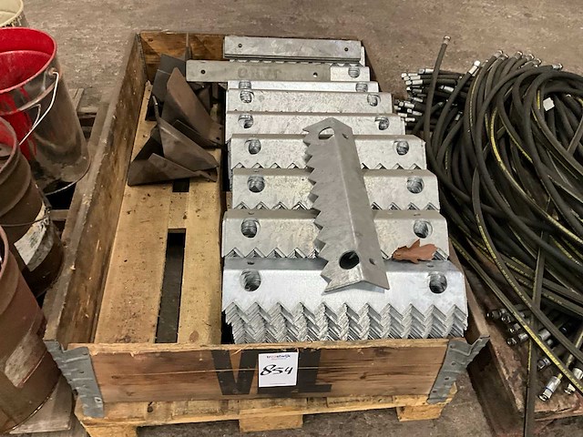 Gegalvaniseerde tandplaten - afbeelding 2 van  3