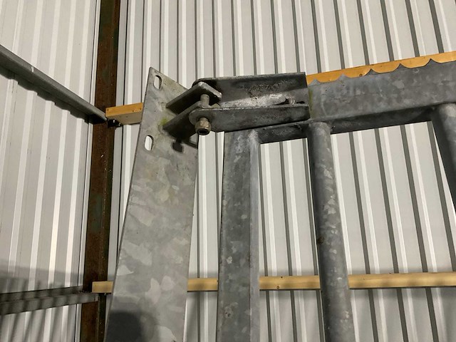 Gegalvaniseerde toegangspoort - afbeelding 2 van  8