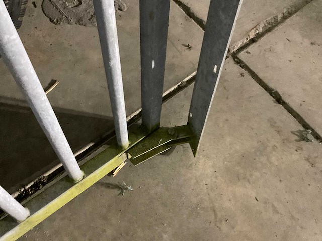 Gegalvaniseerde toegangspoort - afbeelding 5 van  8