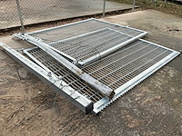 Gegalvaniseerde toegangspoort - afbeelding 2 van  4