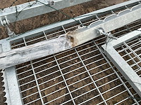 Gegalvaniseerde toegangspoort - afbeelding 3 van  4