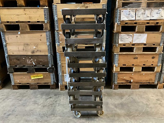 Gegalvaniseerde transportwagens (x10) - afbeelding 2 van  4