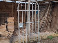 Gegalvaniseerde tuindeur - afbeelding 1 van  5