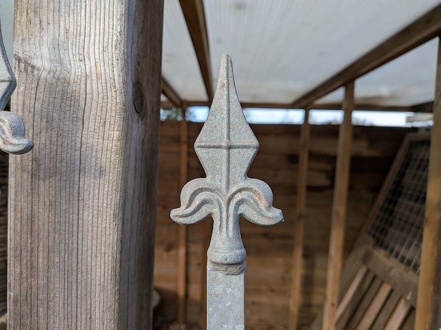 Gegalvaniseerde tuindeur - afbeelding 4 van  5