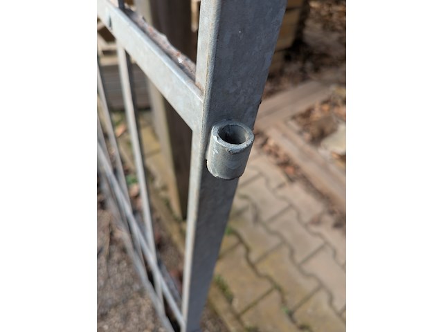 Gegalvaniseerde tuindeur - afbeelding 5 van  5