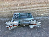 Gegalvaniseerde verstelbare metselschraag 1.20-2.00m (9x) - afbeelding 1 van  3