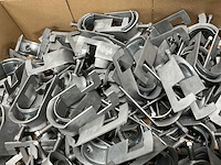 Gegalviseerde puk kabelklem (3000x) - afbeelding 1 van  4