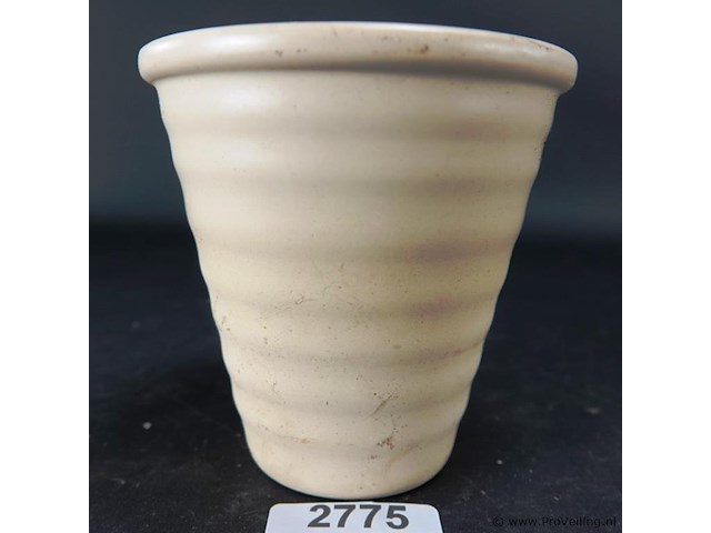 Geglazuurd aardewerk pot - afbeelding 2 van  5