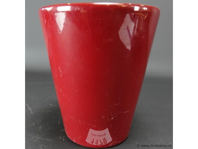 Geglazuurd keramieken vaas - afbeelding 2 van  5