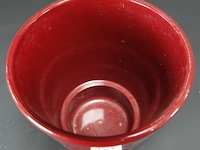 Geglazuurd keramieken vaas - afbeelding 3 van  5