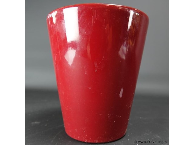 Geglazuurd keramieken vaas - afbeelding 5 van  5