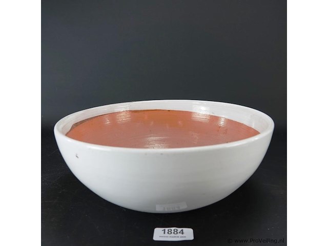 Geglazuurd terracotta schaal - afbeelding 1 van  5
