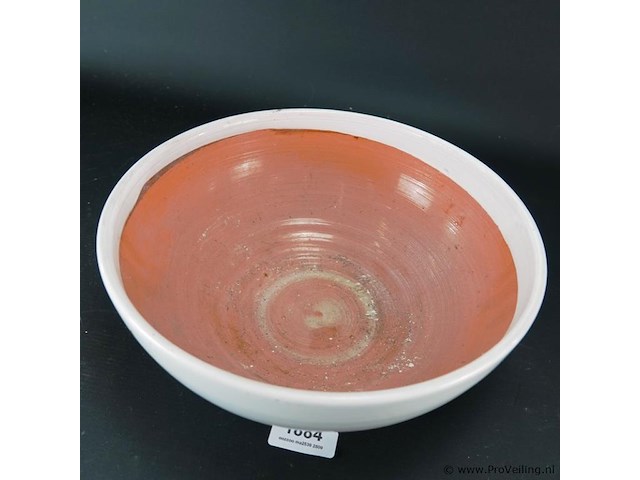 Geglazuurd terracotta schaal - afbeelding 3 van  5