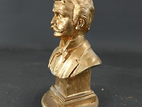 Gegoude gipsen buste j. strauss - afbeelding 2 van  5